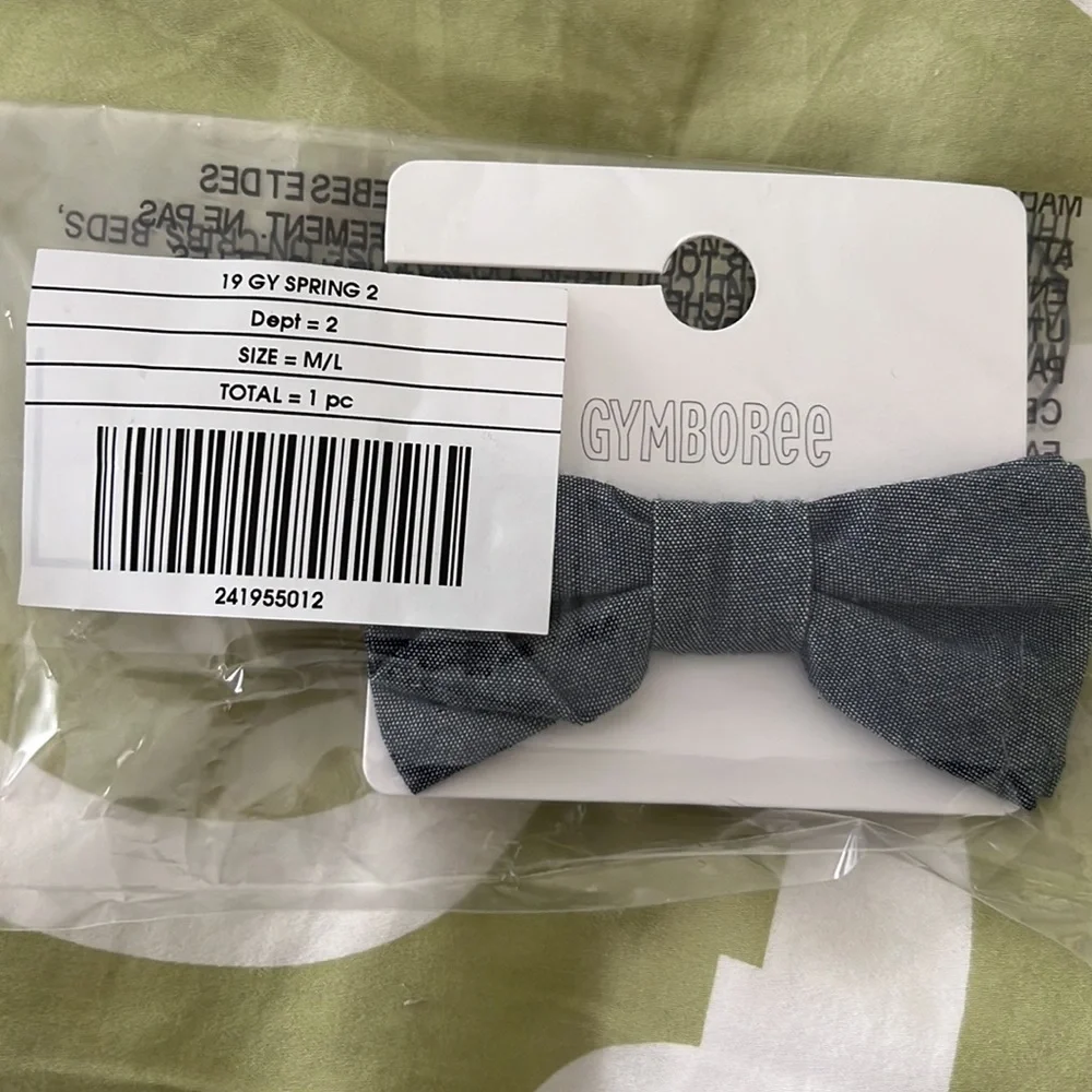 Brand New Gymboree Bow tie Chambray